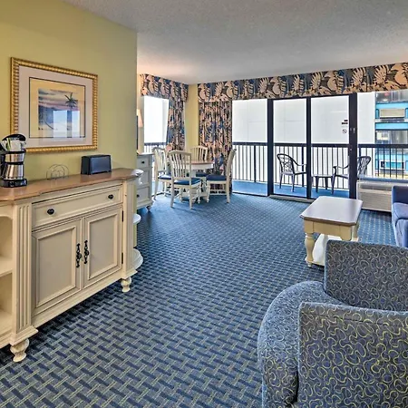 Oceanfront Myrtle Beach Rental With Pool!